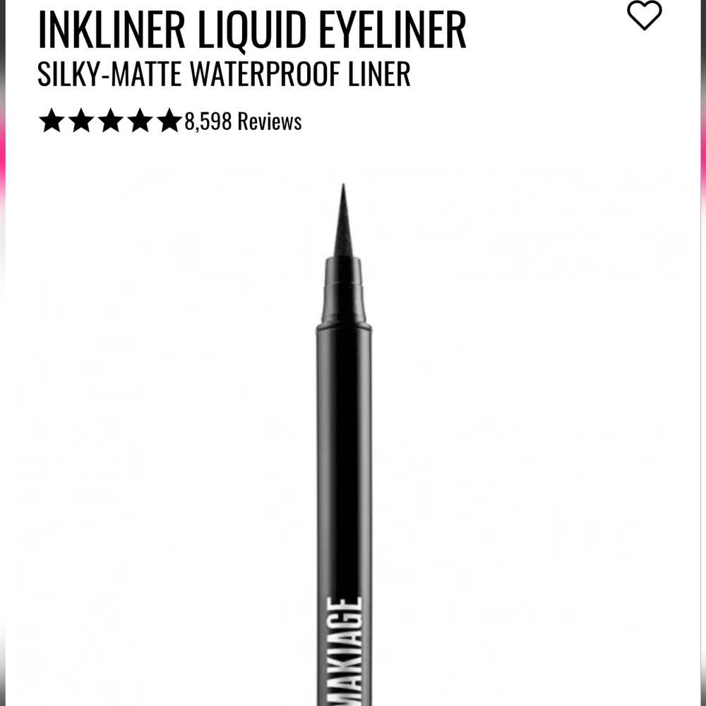INKLINER LIQUID EYELINERSILKY-MATTE WATERPROOF LINER